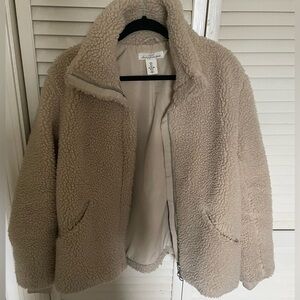 H&M teddy coat